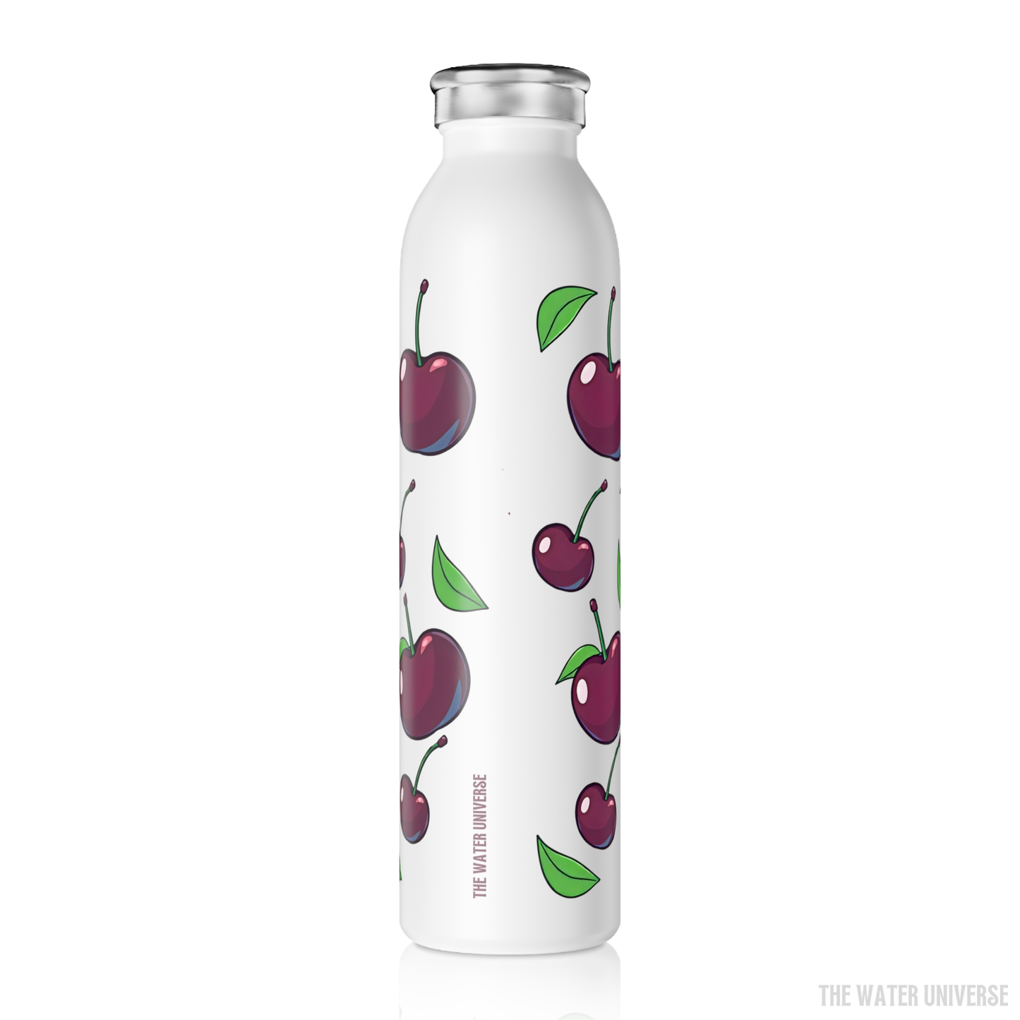 24-HOUR VACUUM INSULATION WATER BOTTLE 20oz - JUICY CHERRIES GARDEN