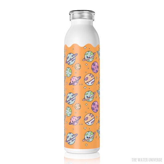 24-HOUR VACUUM INSULATION WATER BOTTLE 20oz - PLANETS IN BRILLIANT UNIVERSE