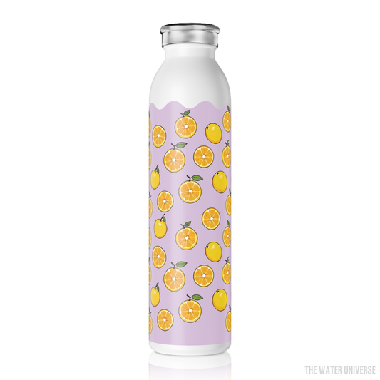 24-HOUR VACUUM INSULATION WATER BOTTLE 20oz - SWEET LEMONS