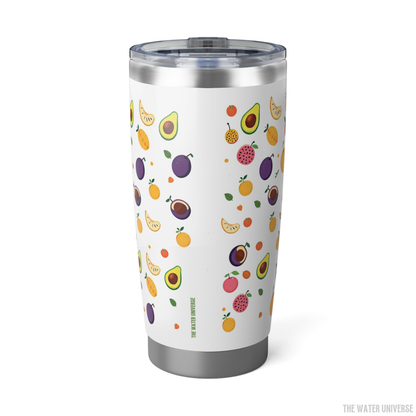 24-HOUR DOUBLE WALL INSULATION TUMBLER 20oz -  FRUITS UNIVERSE II