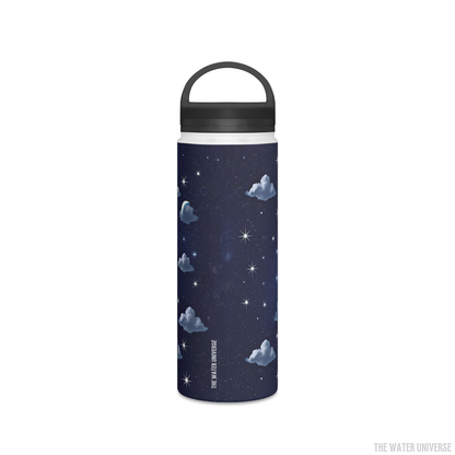 24-HOUR PREMIUM DOUBLE WALL INSULATION WATER BOTTLE - STARRY NIGHT SKY