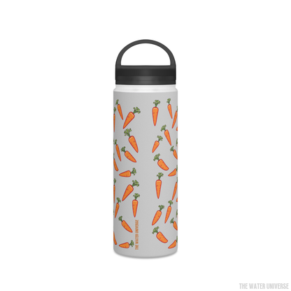 24-HOUR PREMIUM DOUBLE WALL INSULATION WATER BOTTLE - CARROTS IN THE MIST