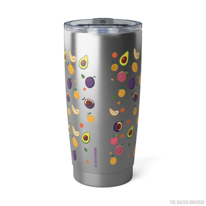 24-HOUR DOUBLE WALL INSULATION TUMBLER 20oz -  FRUITS UNIVERSE