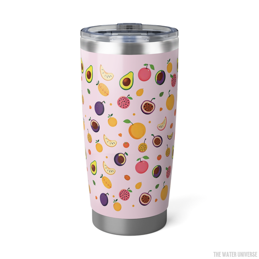 24-HOUR DOUBLE WALL INSULATION TUMBLER 20oz -  SWEET FRUITS UNIVERSE