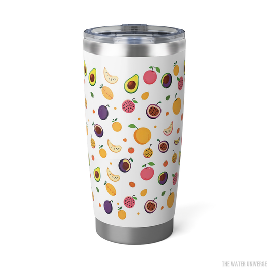 24-HOUR DOUBLE WALL INSULATION TUMBLER 20oz -  FRUITS UNIVERSE II