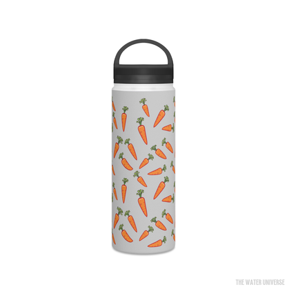 24-HOUR PREMIUM DOUBLE WALL INSULATION WATER BOTTLE - CARROTS IN THE MIST