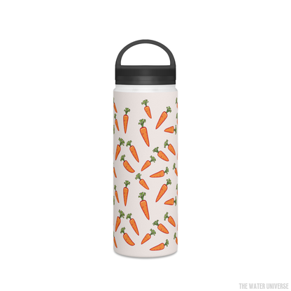 24-HOUR PREMIUM DOUBLE WALL INSULATION WATER BOTTLE - CARROTS IN THE MIST