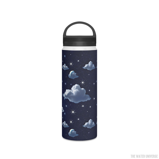 24-HOUR PREMIUM DOUBLE WALL INSULATION WATER BOTTLE - STARRY NIGHT SKY