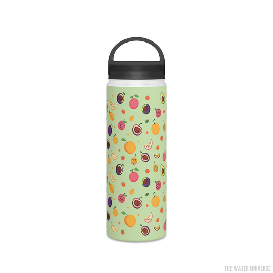 24-HOUR PREMIUM DOUBLE WALL INSULATION WATER BOTTLE - VIVID FRUITS GREEN UNIVERSE