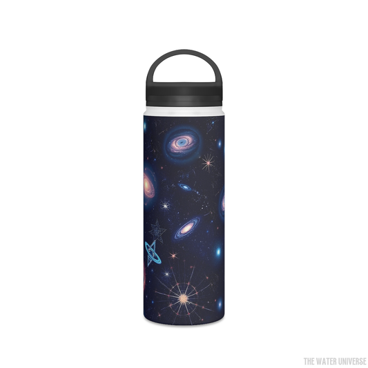 24-HOUR PREMIUM DOUBLE WALL INSULATION WATER BOTTLE - BRILLIANT GALAXY