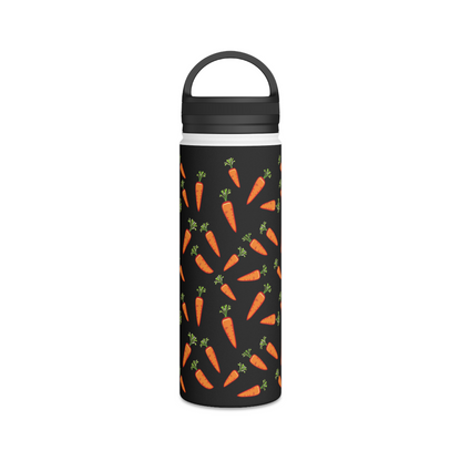 24-HOUR PREMIUM DOUBLE WALL INSULATION WATER BOTTLE - MILK CARROTS