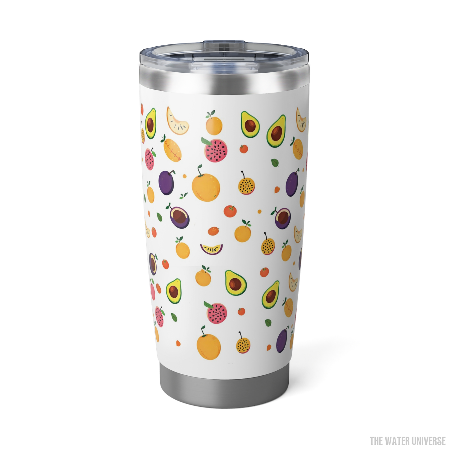 24-HOUR DOUBLE WALL INSULATION TUMBLER 20oz -  FRUITS UNIVERSE II