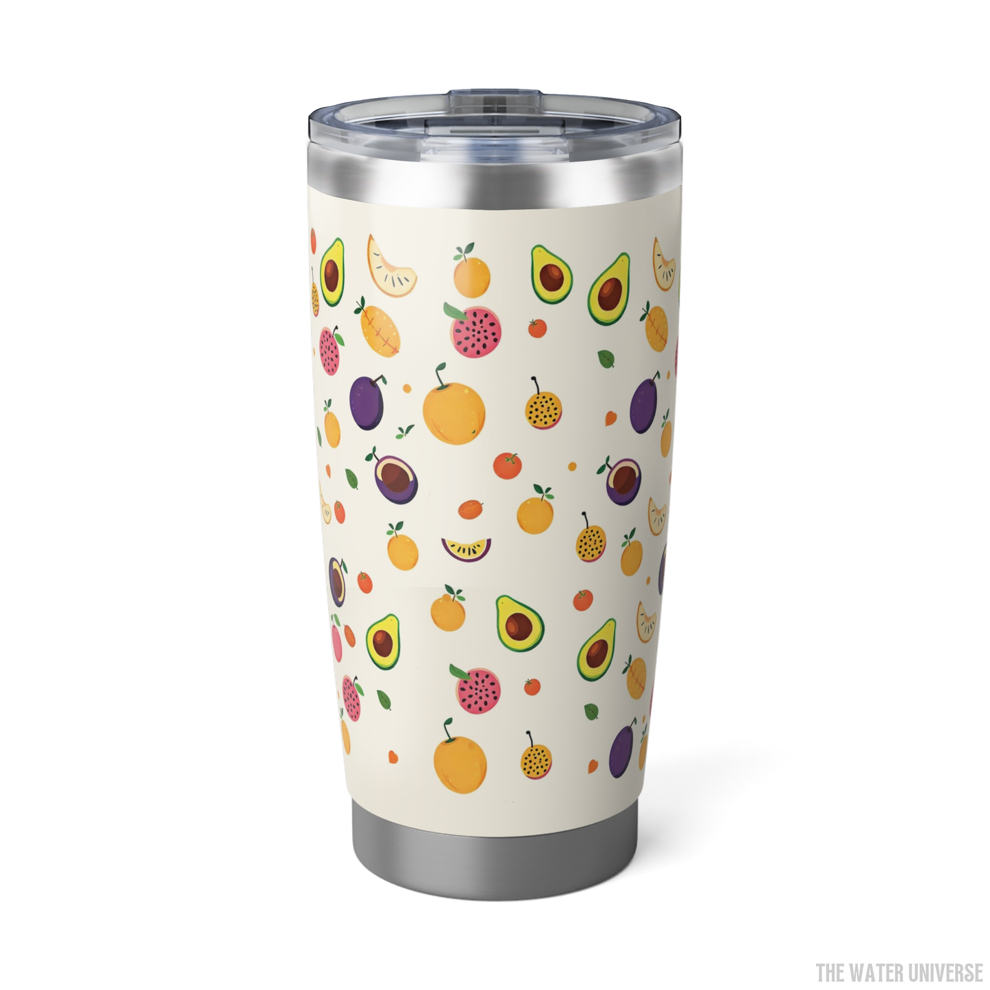 24-HOUR DOUBLE WALL INSULATION TUMBLER 20oz -  FRUITS MILK UNIVERSE