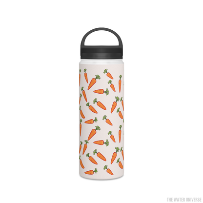 24-HOUR PREMIUM DOUBLE WALL INSULATION WATER BOTTLE - MILK CARROTS