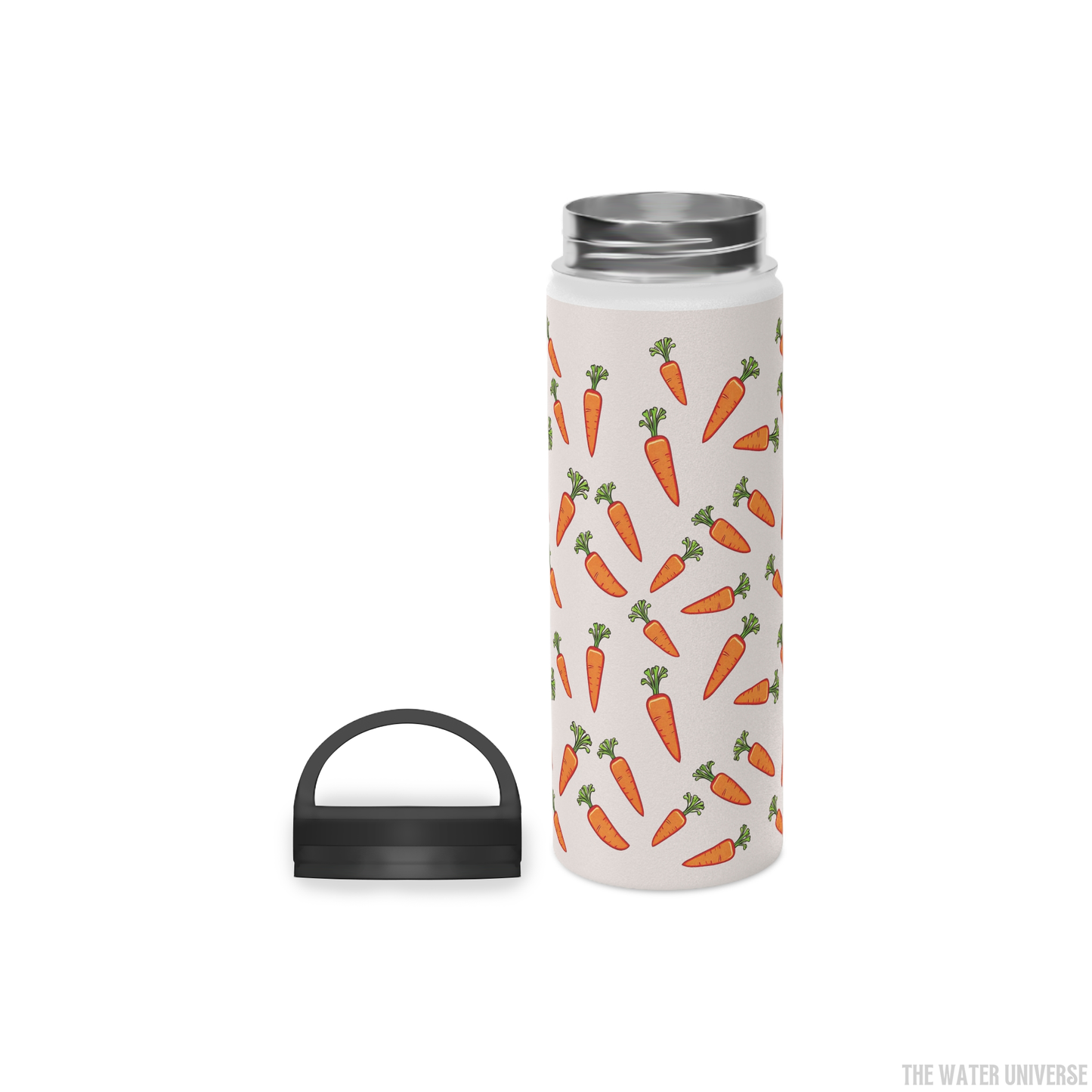 24-HOUR PREMIUM DOUBLE WALL INSULATION WATER BOTTLE - MILK CARROTS