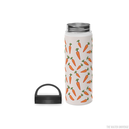 24-HOUR PREMIUM DOUBLE WALL INSULATION WATER BOTTLE - MILK CARROTS