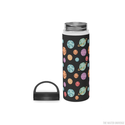 24-HOUR PREMIUM DOUBLE WALL INSULATION WATER BOTTLE - PLANETS