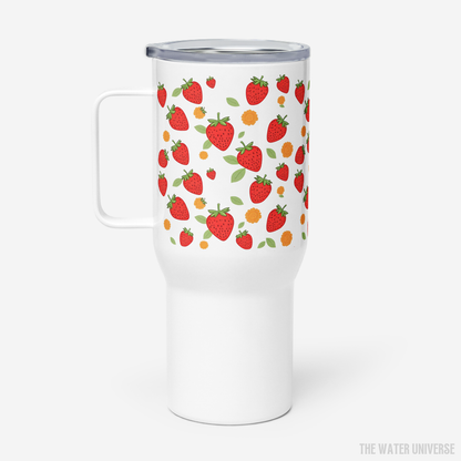 PREMIUM TUMBLER 25oz/40oz - SPRING STRAWBERRIES