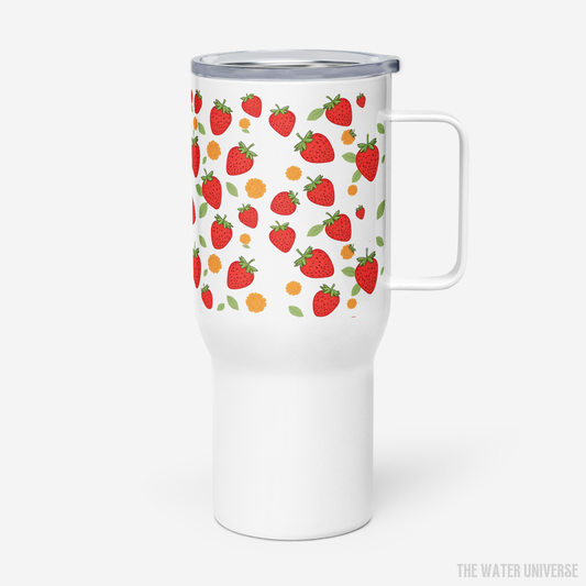 PREMIUM TUMBLER 25oz/40oz - SPRING STRAWBERRIES