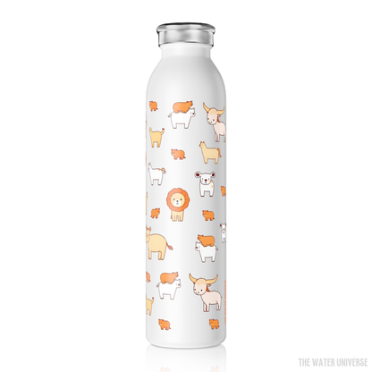 24-HOUR VACUUM INSULATION WATER BOTTLE 20oz - ANIMALS UNIVERSE