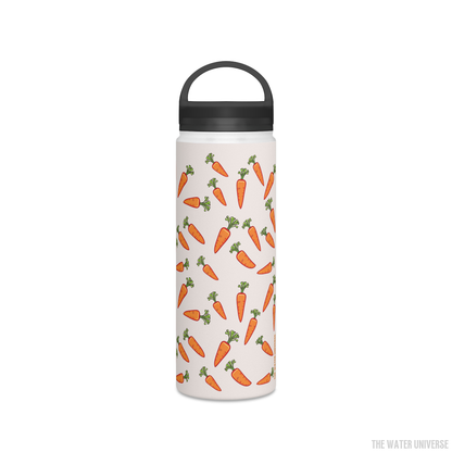 24-HOUR PREMIUM DOUBLE WALL INSULATION WATER BOTTLE - MILK CARROTS