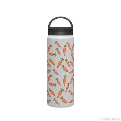 24-HOUR PREMIUM DOUBLE WALL INSULATION WATER BOTTLE - CARROTS IN THE MIST