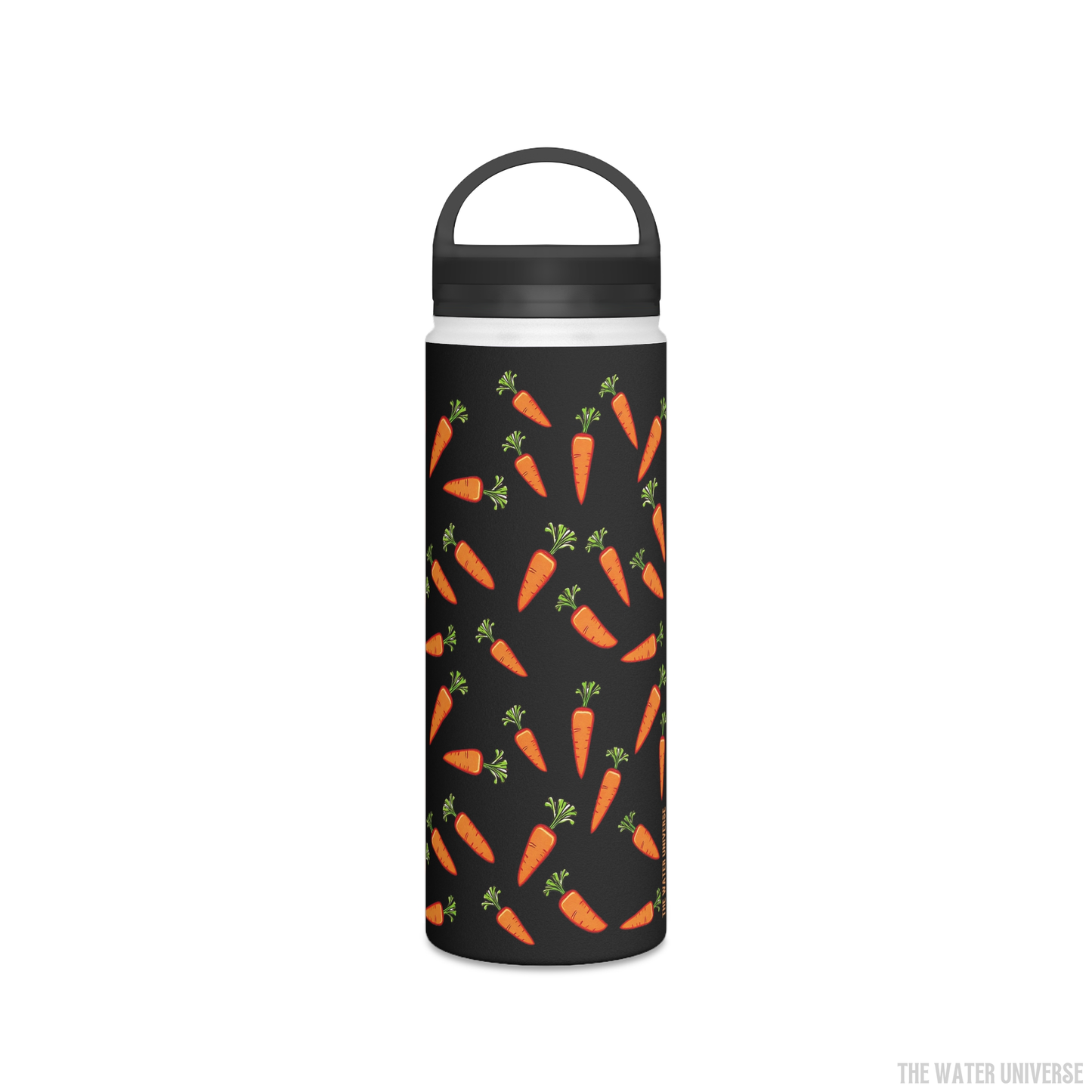 24-HOUR PREMIUM DOUBLE WALL INSULATION WATER BOTTLE - CARROTS IN NIGHT